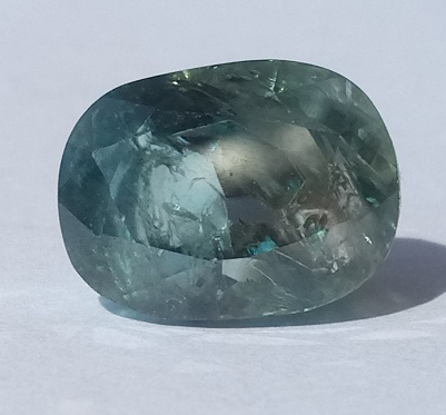 6.29 ct. Oval Natural Blue Zircon